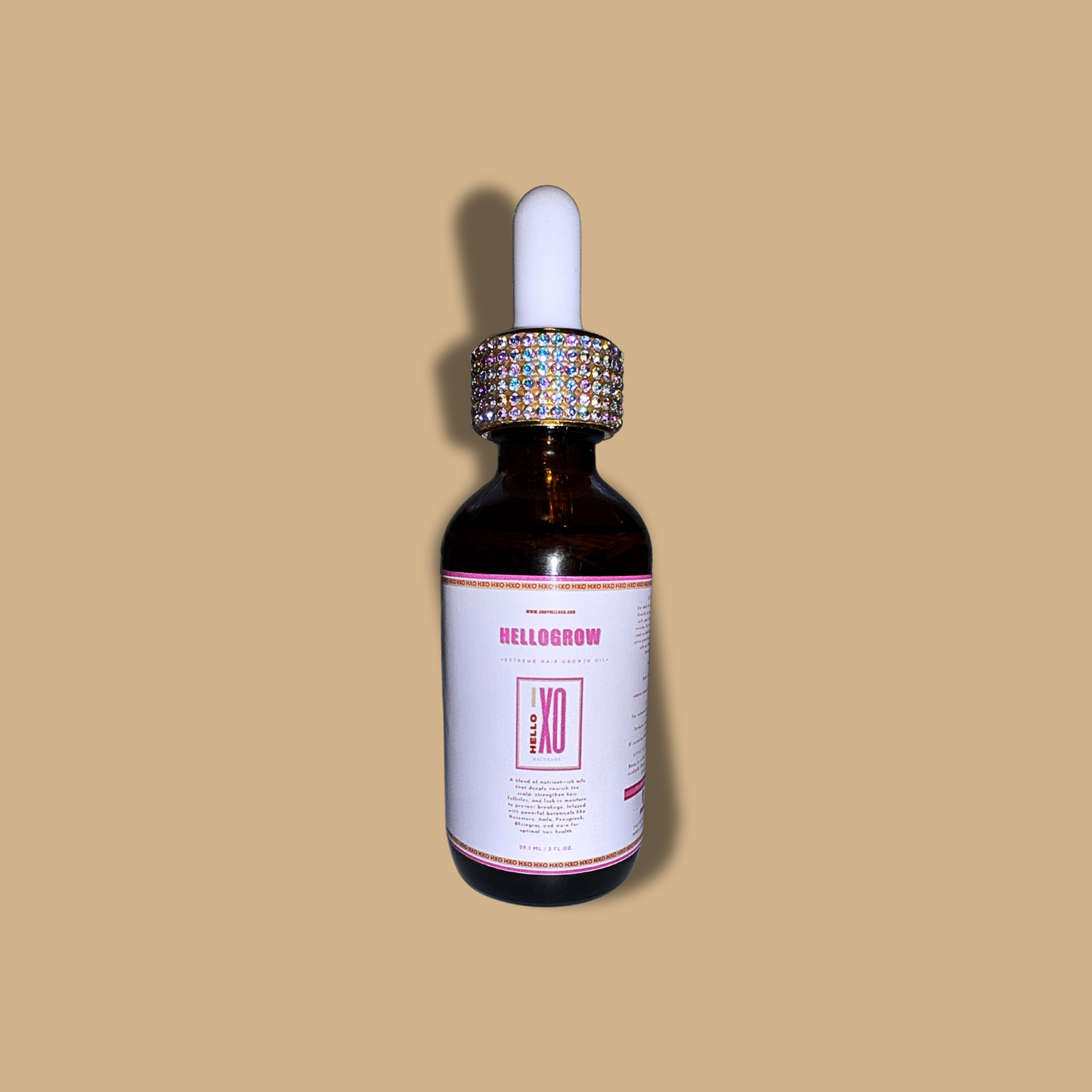 helloGROW™ Ayurvedic Hair Growth Oil – 2 fl oz
