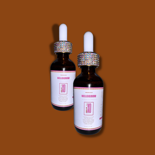 helloGROW™ Hair Growth Oil – 2 Bottle Bundle (Save + Grow)