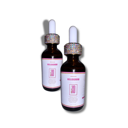 helloGROW™ Hair Growth Oil – 2 Bottle Bundle (Save + Grow)