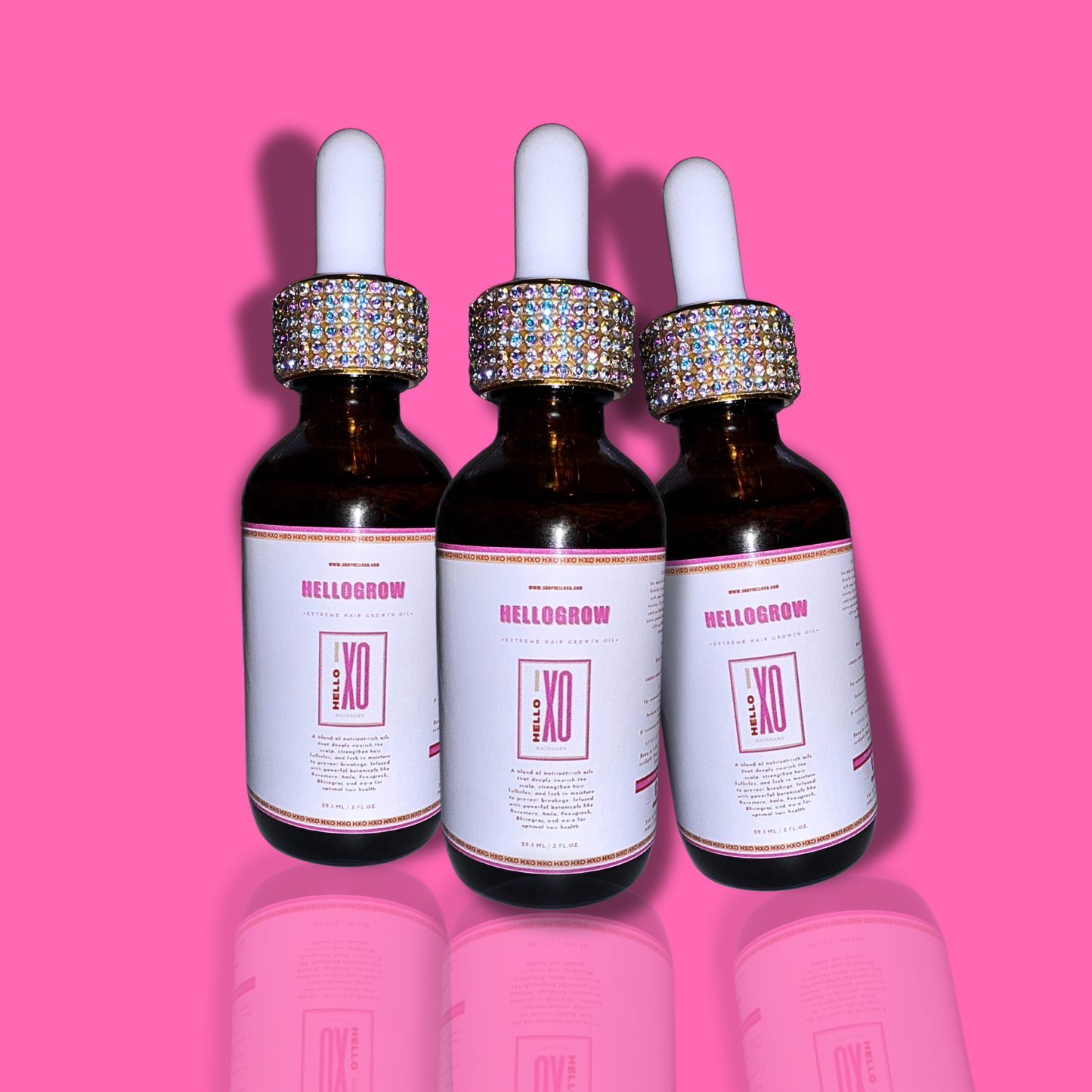 helloGROW™ Hair Growth Oil – 3 Bottle Bundle (Best Deal + Free Shipping)
